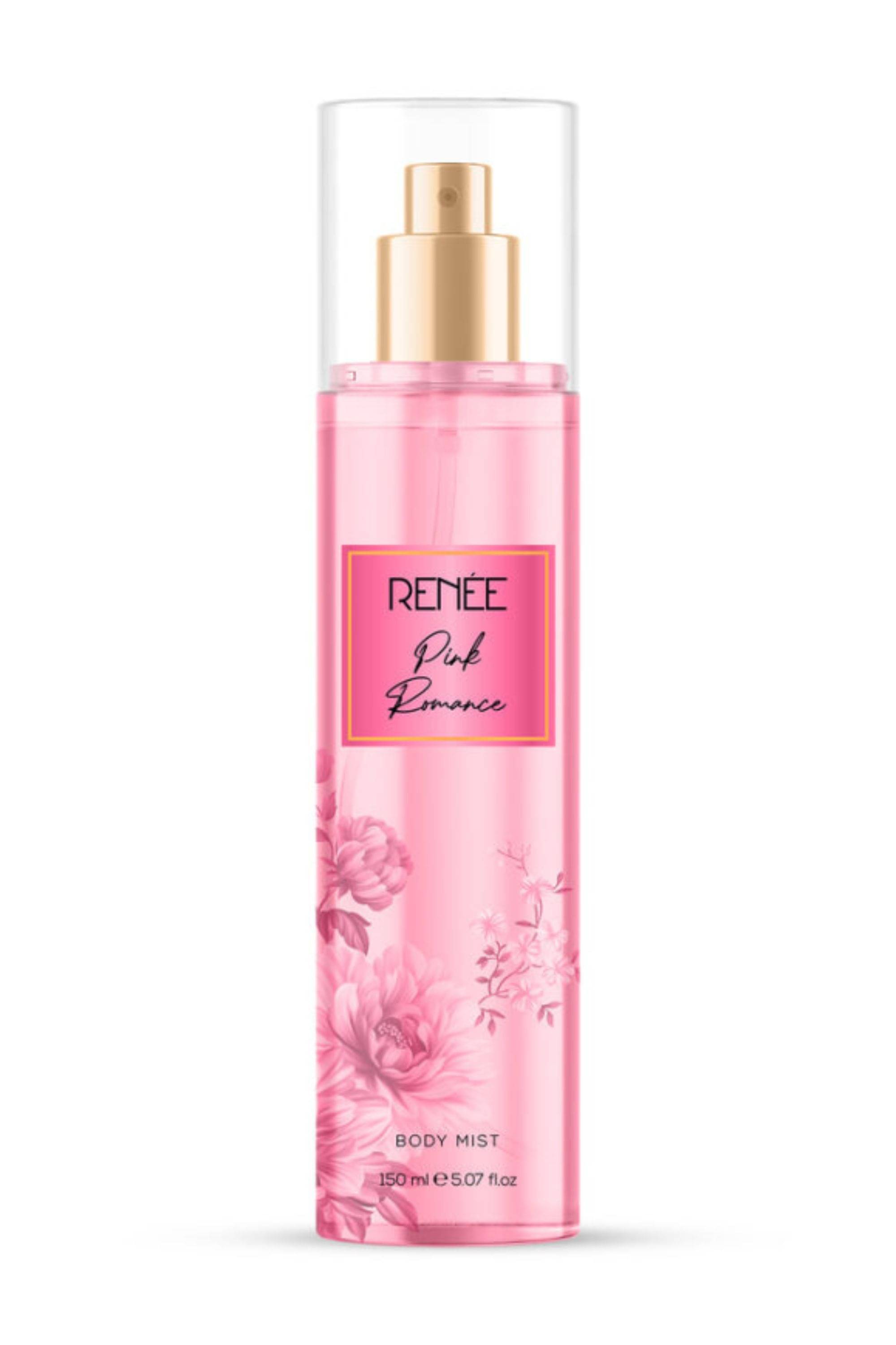     			RENEE Pink Romance Body Mist, Floral, Long Lasting Fragrance for Women, 150ml