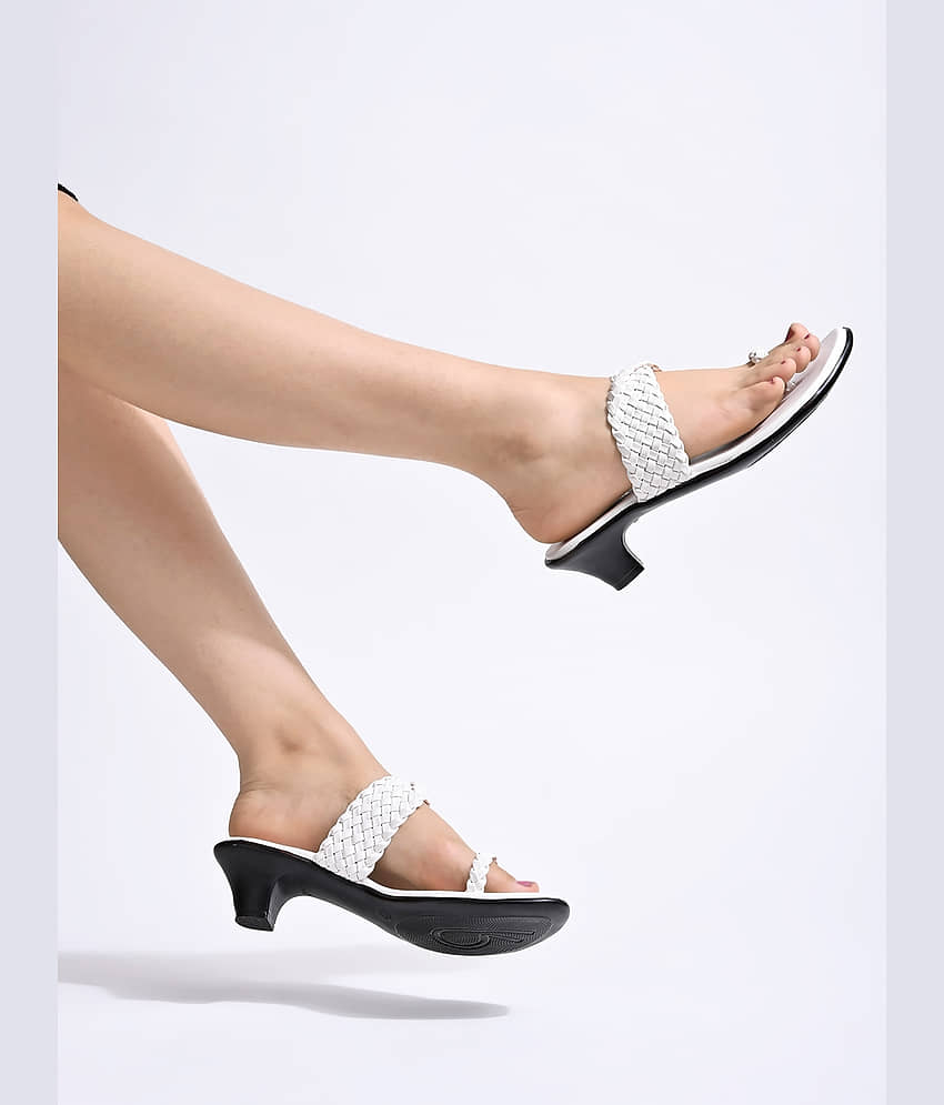Shoetopia Black Women's Slip On Heels - Heels | Buy online on ZillyBuy