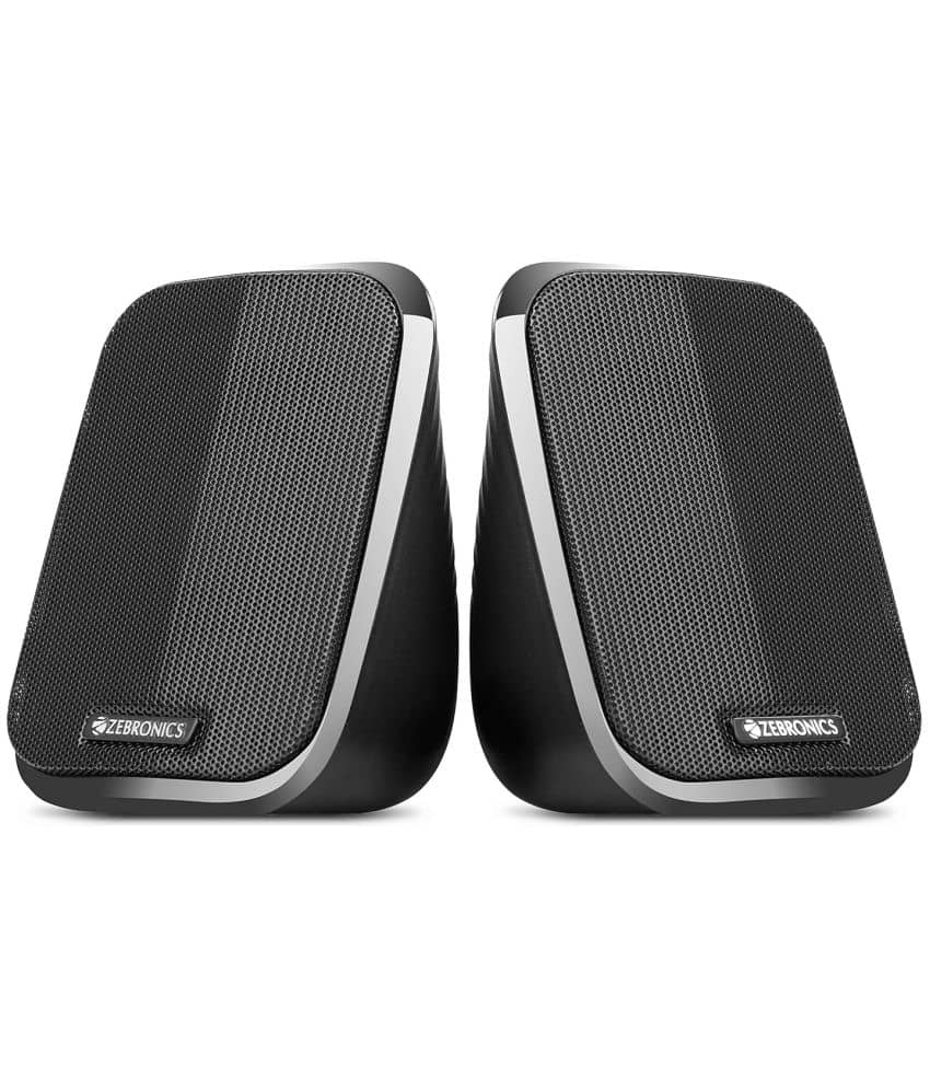 Zebronics Zeb Fame 2 0 Speakers Black - Genuine Product - Buy Online