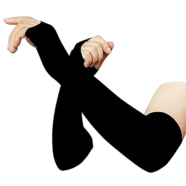     			dust n shine Black Women's UV Protection Gloves ( Pack of 1 )