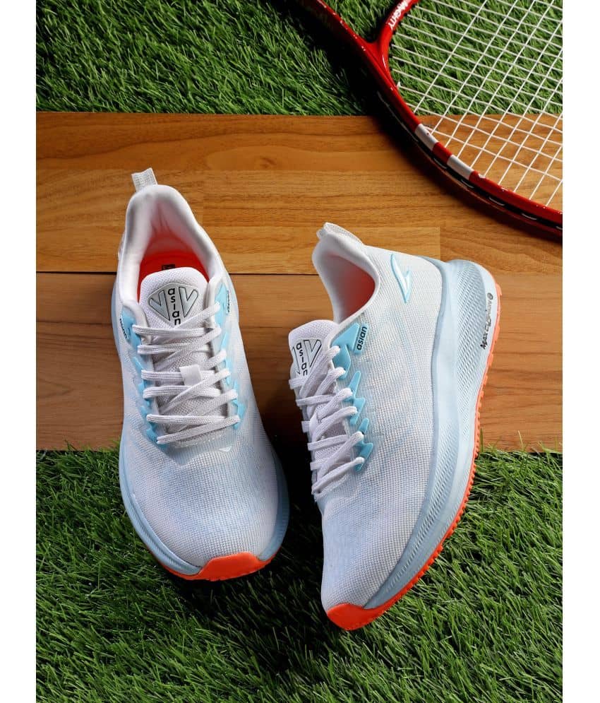 ASIAN FORTUNER-12 White Men's Sports Running Shoes - Sports Shoes | Buy online on ZillyBuy