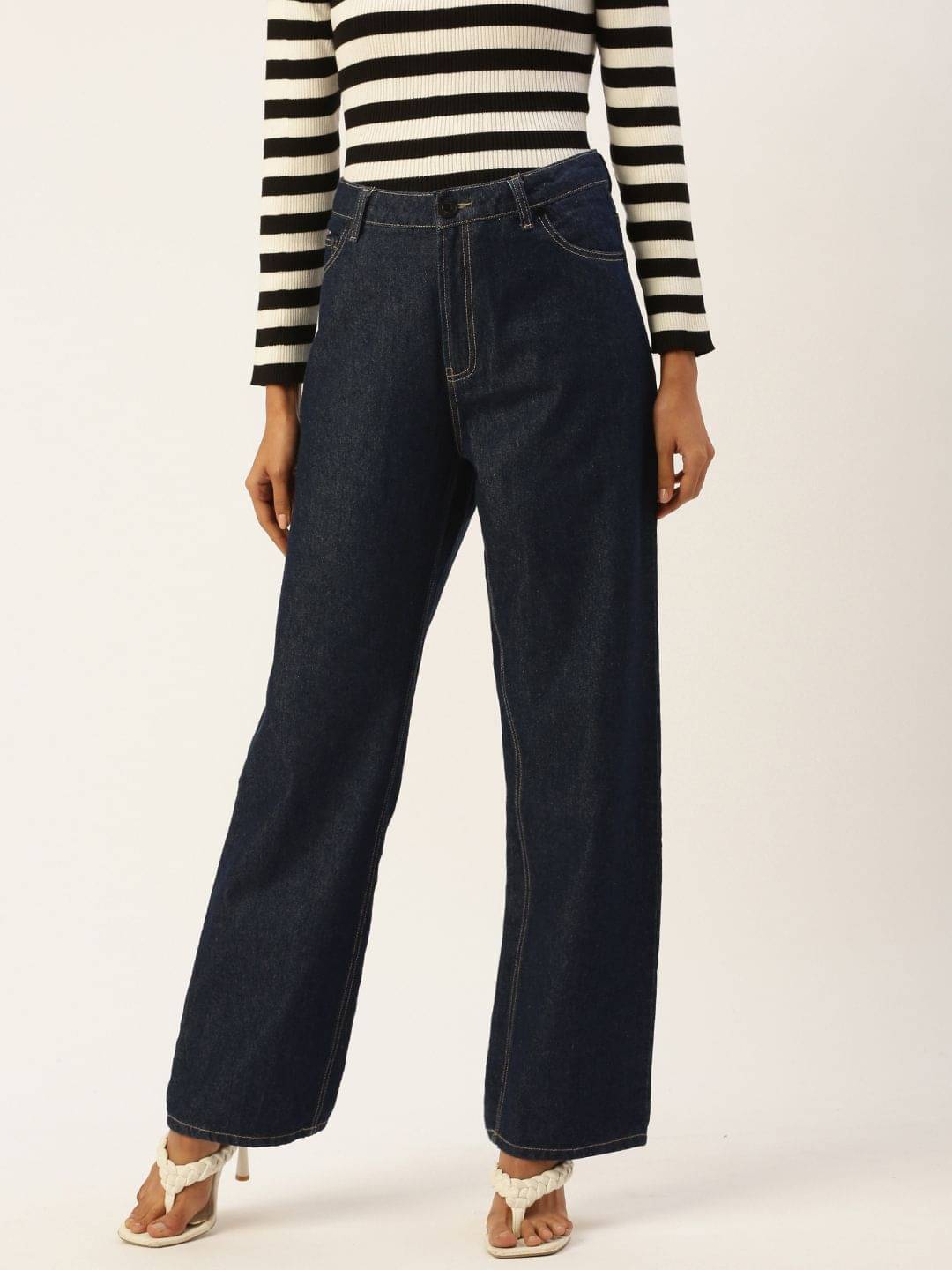     			Bene Kleed Women Straight Fit High-Rise Jeans