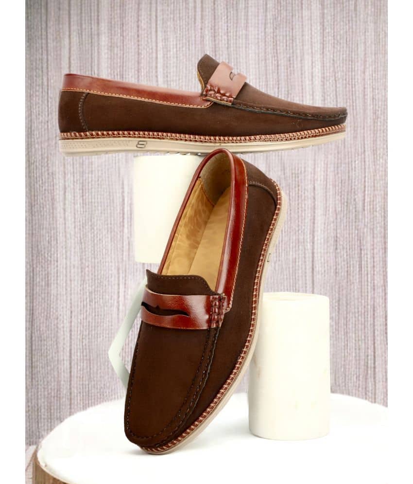 Buxton Brown Men's Penny - Formal Shoes | Buy online on ZillyBuy