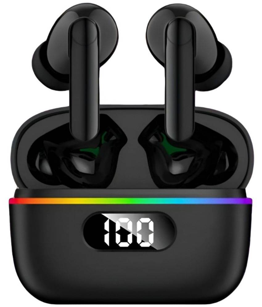     			COREGENIX Chrome-PRO Bluetooth True Wireless (TWS) In Ear 30 Hours Playback Low Latency IPX6(Water Resistant) Black