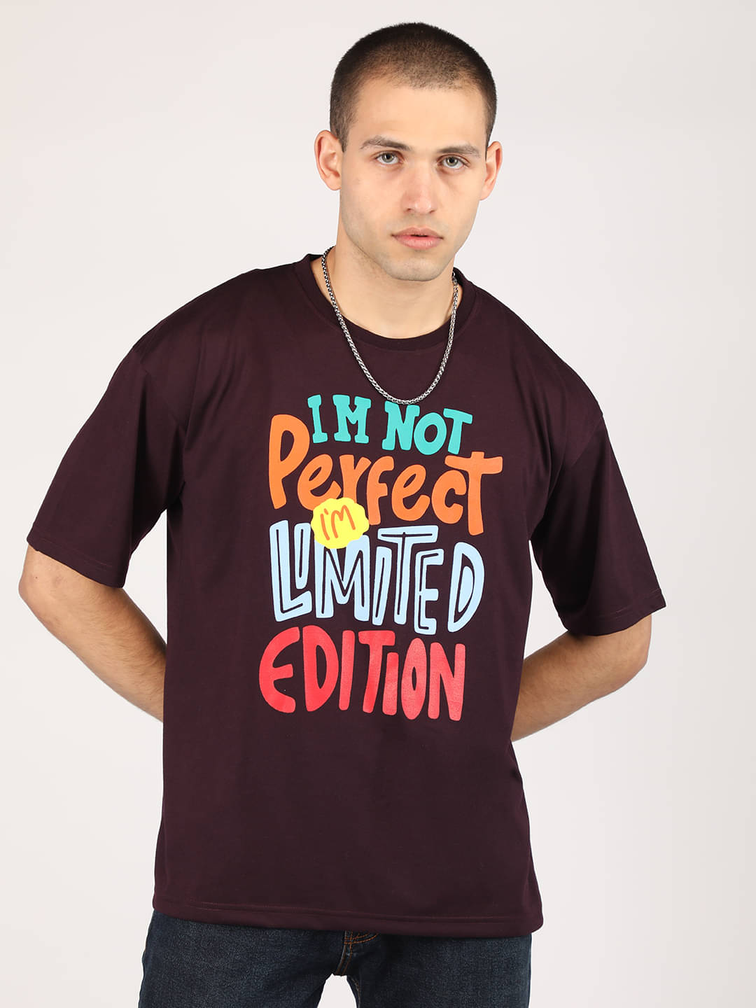 Chkokko Pack of 1 Cotton Blend Regular Fit Men's T-Shirt ( Purple ) Chkokko Pack of 1 Cotton Blend Regular Fit Men's T-Shirt ( Purple )