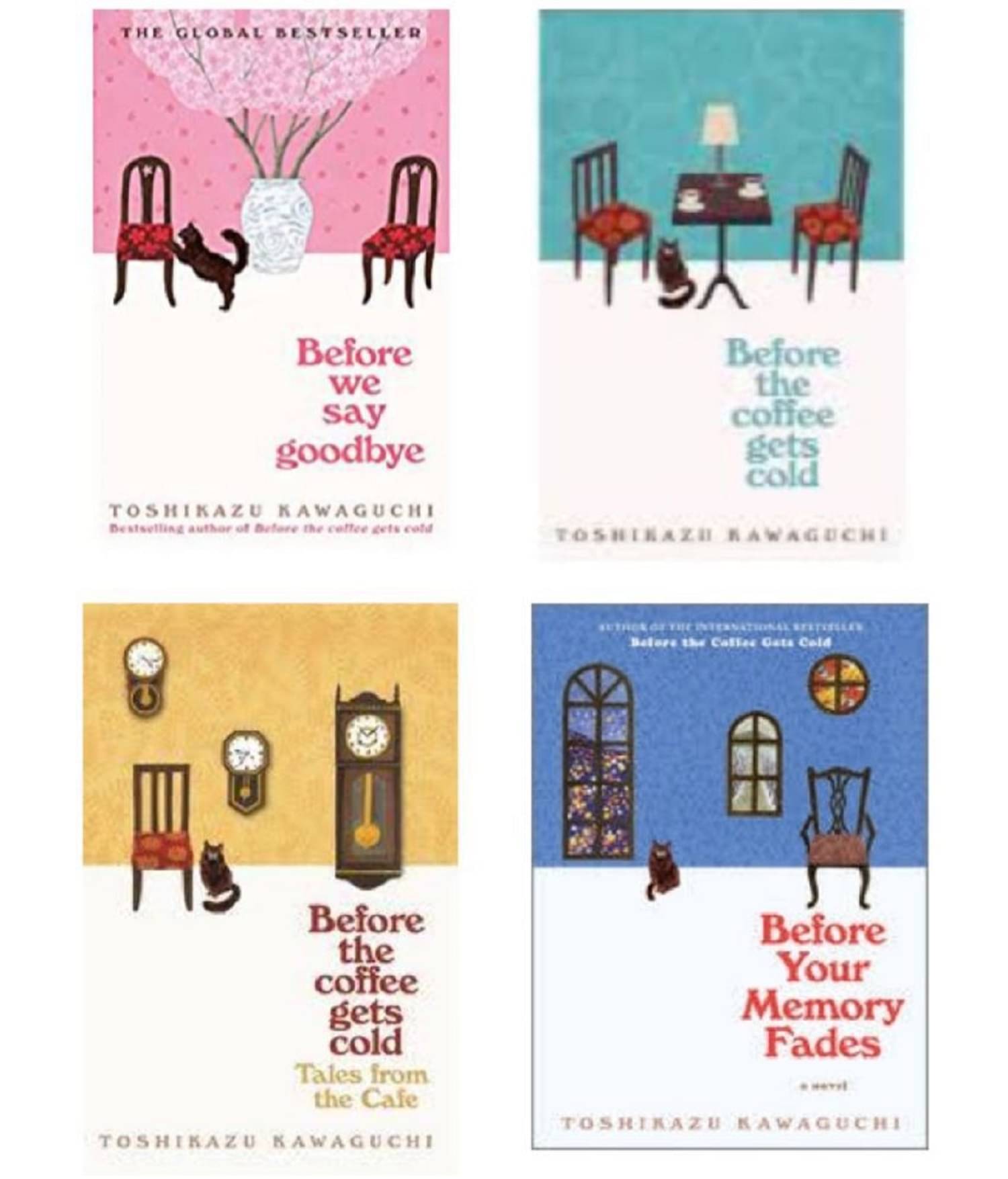     			( Combo of 4 Books ) Collection Set [Before the Coffee Gets Cold &Tales from the Cafe & Before Your Memory Fades & Before We Say Goodbye] (Paperback) By Toshikazu Kawaguchi