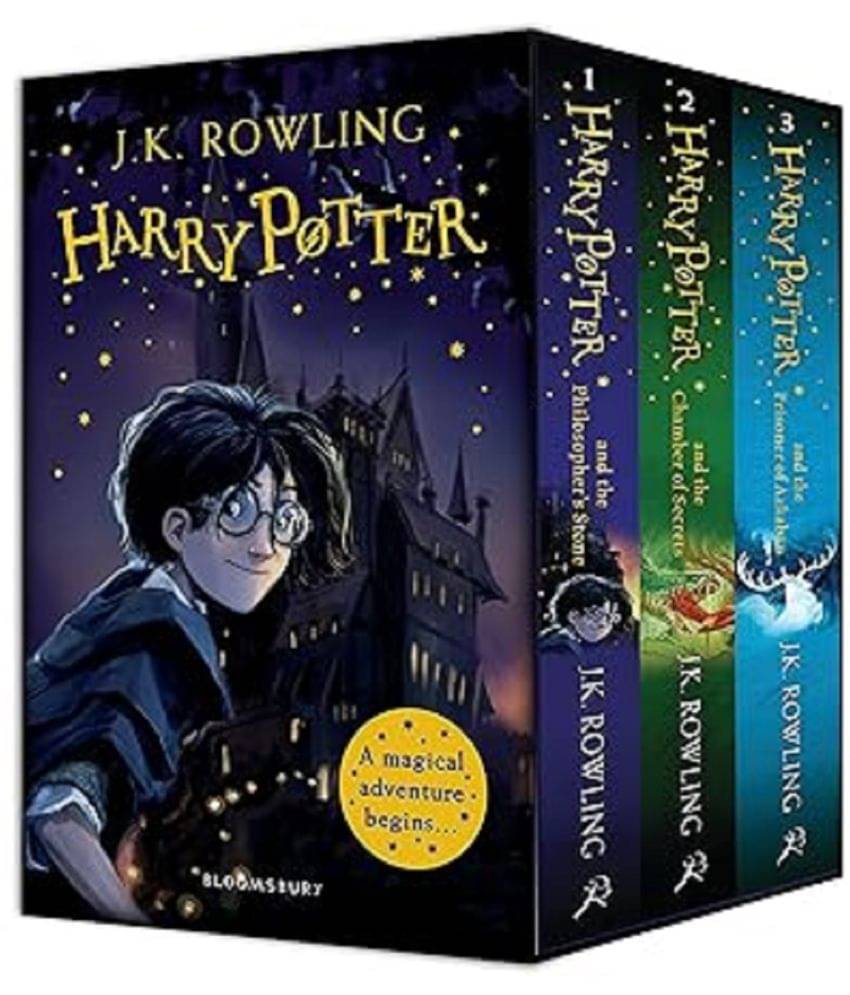 Harry Potter 1–3 Box Set: A Magical Adventure Begins (Set of 3 Books) Paperback – 31 October 2019 Harry Potter 1–3 Box Set: A Magical Adventure Begins (Set of 3 Books) Paperback – 31 October 2019