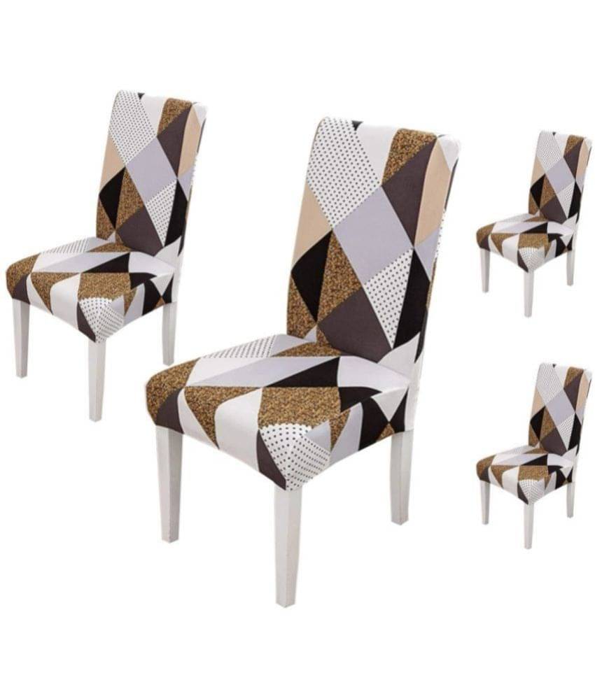 House Of Quirk 1 Seater Polyester Chair Cover ( Pack of 4 ) House Of Quirk 1 Seater Polyester Chair Cover ( Pack of 4 )