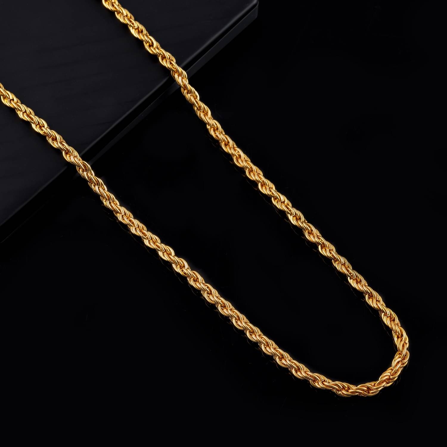 MGSV Gold Plated Brass Chain ( Pack of 1 ) MGSV Gold Plated Brass Chain ( Pack of 1 )