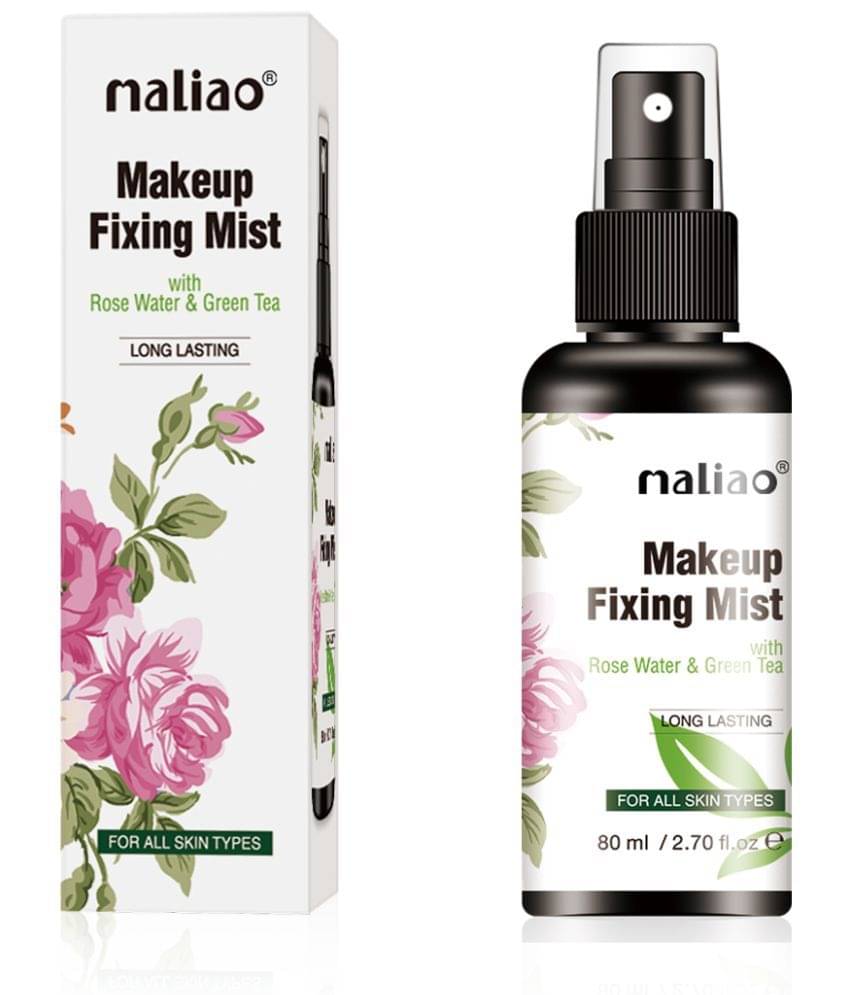     			Maliao Long Lasting Makeup Fixing Mist with Rose Water & Green Tea 80ml