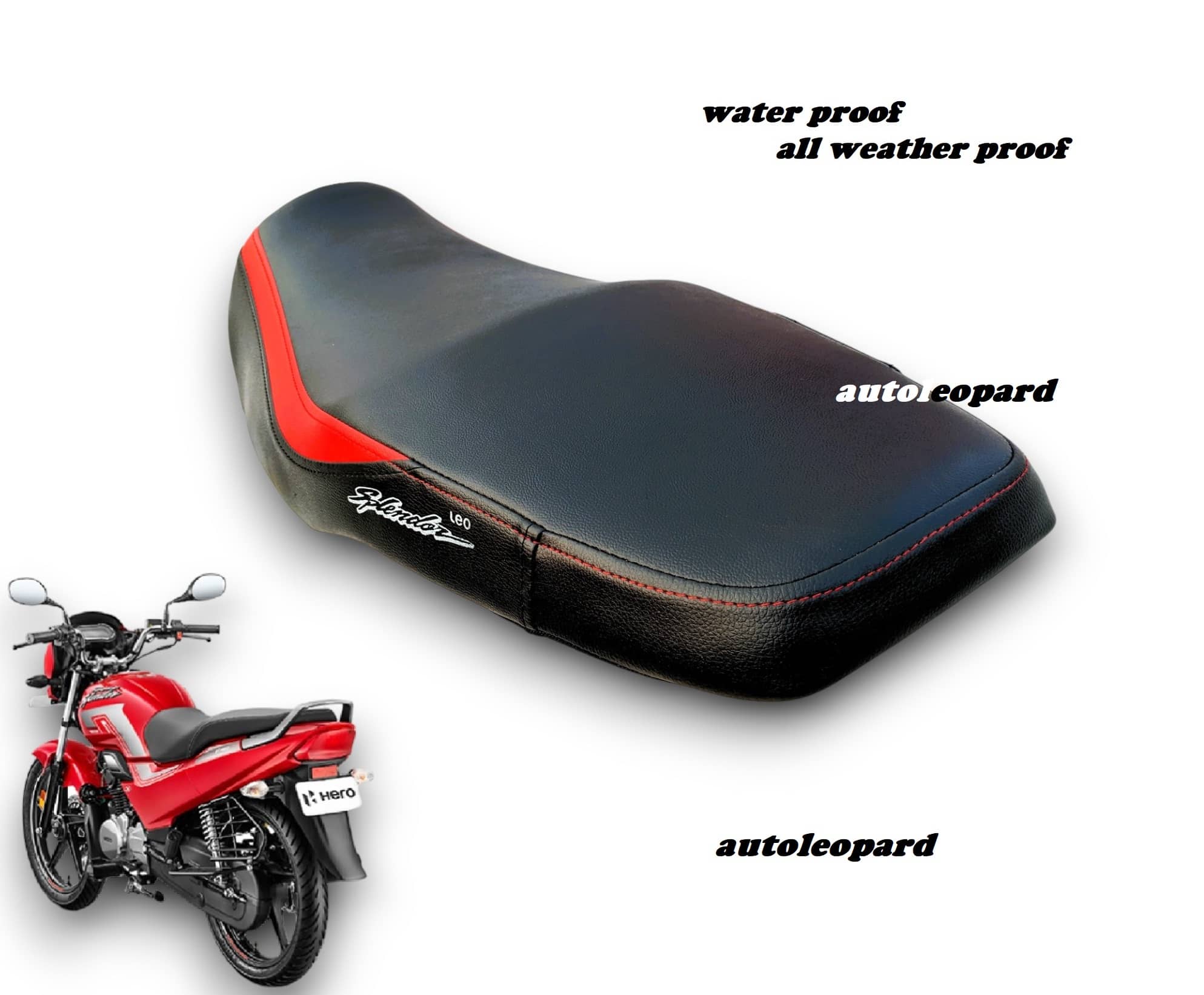 Splendor Bike Two Wheeler Seat Cover Price RONISH Hero Splendor