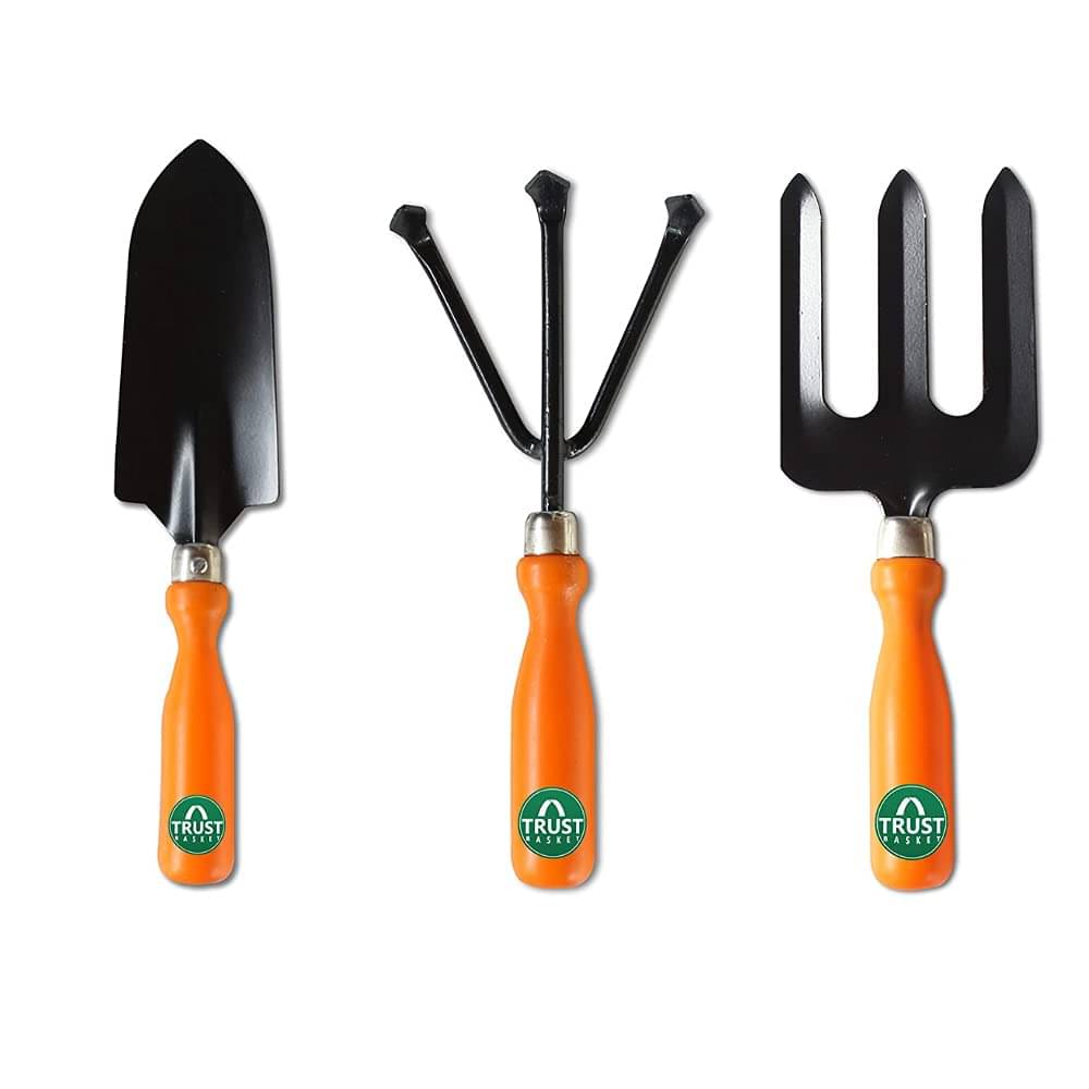     			TrustBasket Heavy Duty All Purpose Garden Tool Kit (Set of 3)