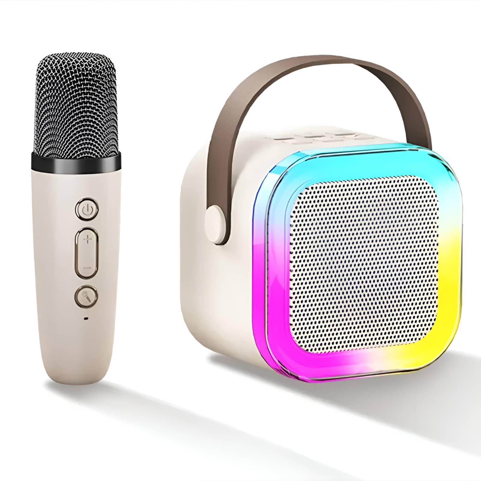     			VEhop Karaoke with Mic 10 W Bluetooth Speaker Bluetooth V 5.3 with USB,SD card Slot,Call function Playback Time 8 hrs Assorted