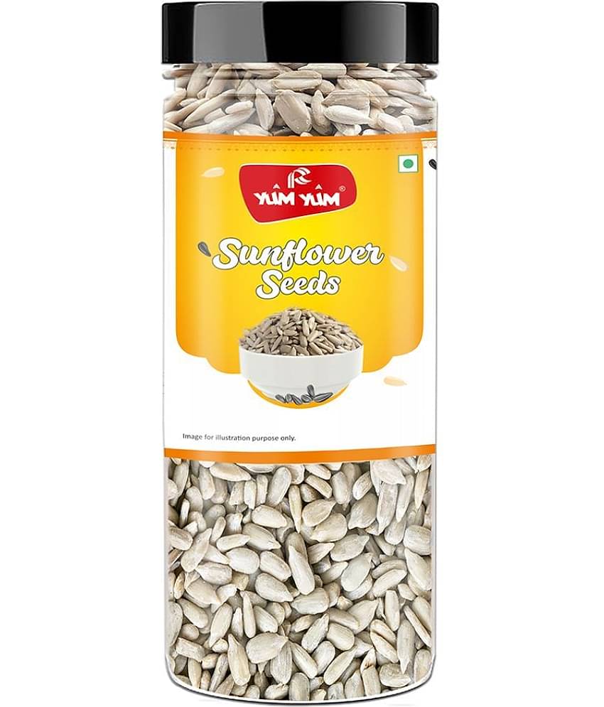 YUM YUM Raw Sunflower Seeds, Rich in Protein & fiber | Edible Healthy Seeds - (200 g)