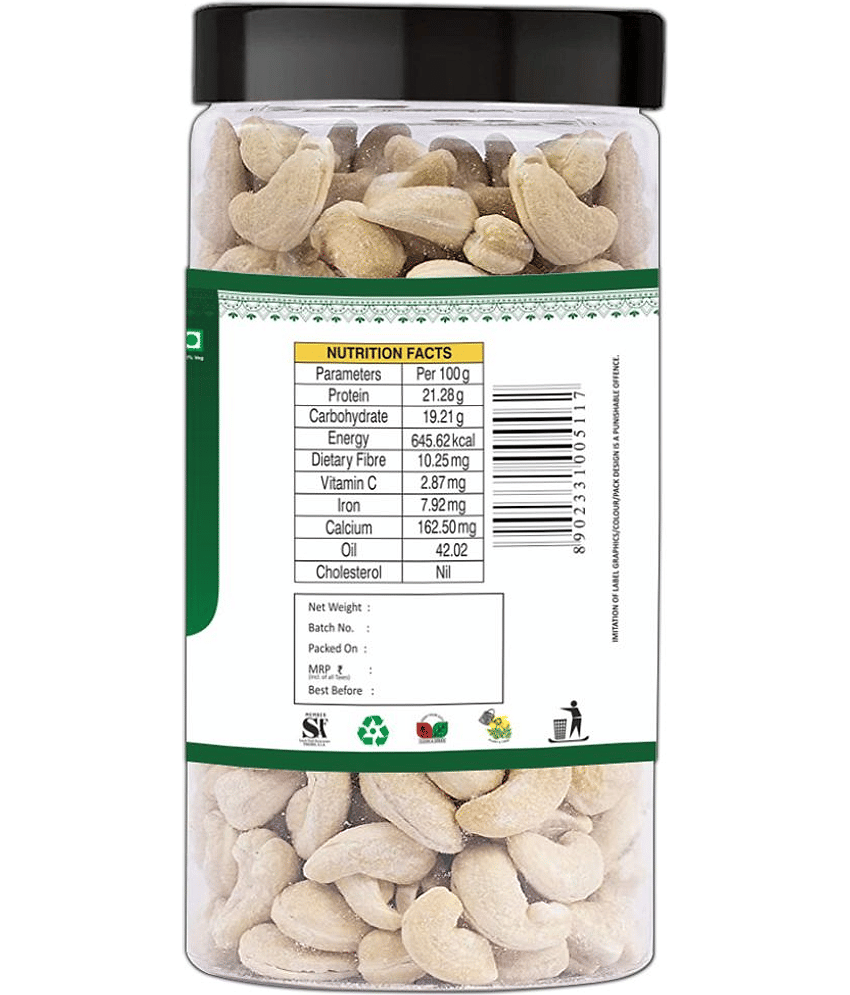 YUM YUM Roasted Salted Cashew Nuts Kaju 250g Cashews (250 g)