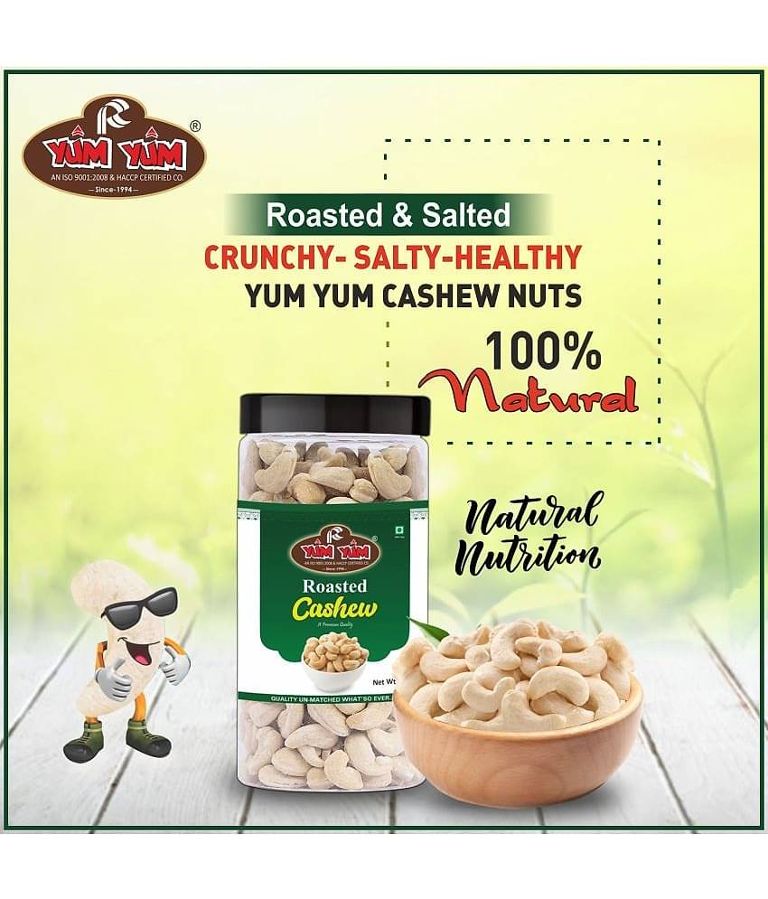 YUM YUM Roasted Salted Cashew Nuts Kaju 250g Cashews (250 g)