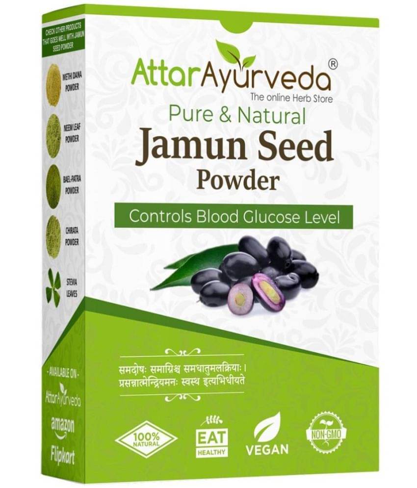     			Attar Ayurveda Jamun Seed Powder For Diabetes - 250 Gram