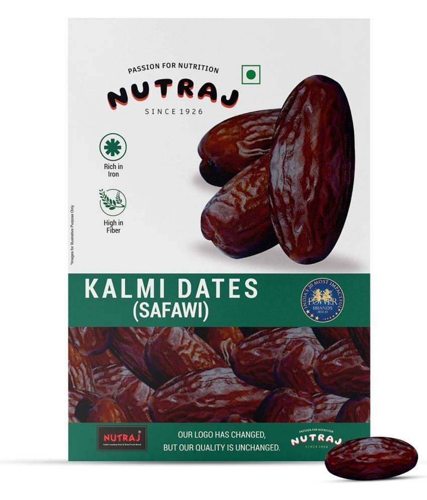     			Nutraj Kalmi Dates 500g, Dry Fruit Khajur 500g,)