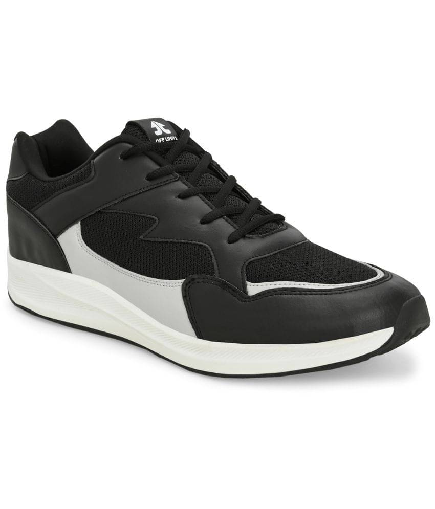     			OFF LIMITS ROGER B&T Black Men's Sports Running Shoes