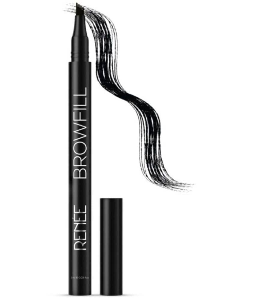 RENEE Browfill Eyebrow Pen-Brown, Waterproof, Smudge-Proof, Natural Finish, (Brwon,0.5ml) - Makeup - Eyes | Buy online on ZillyBuy
