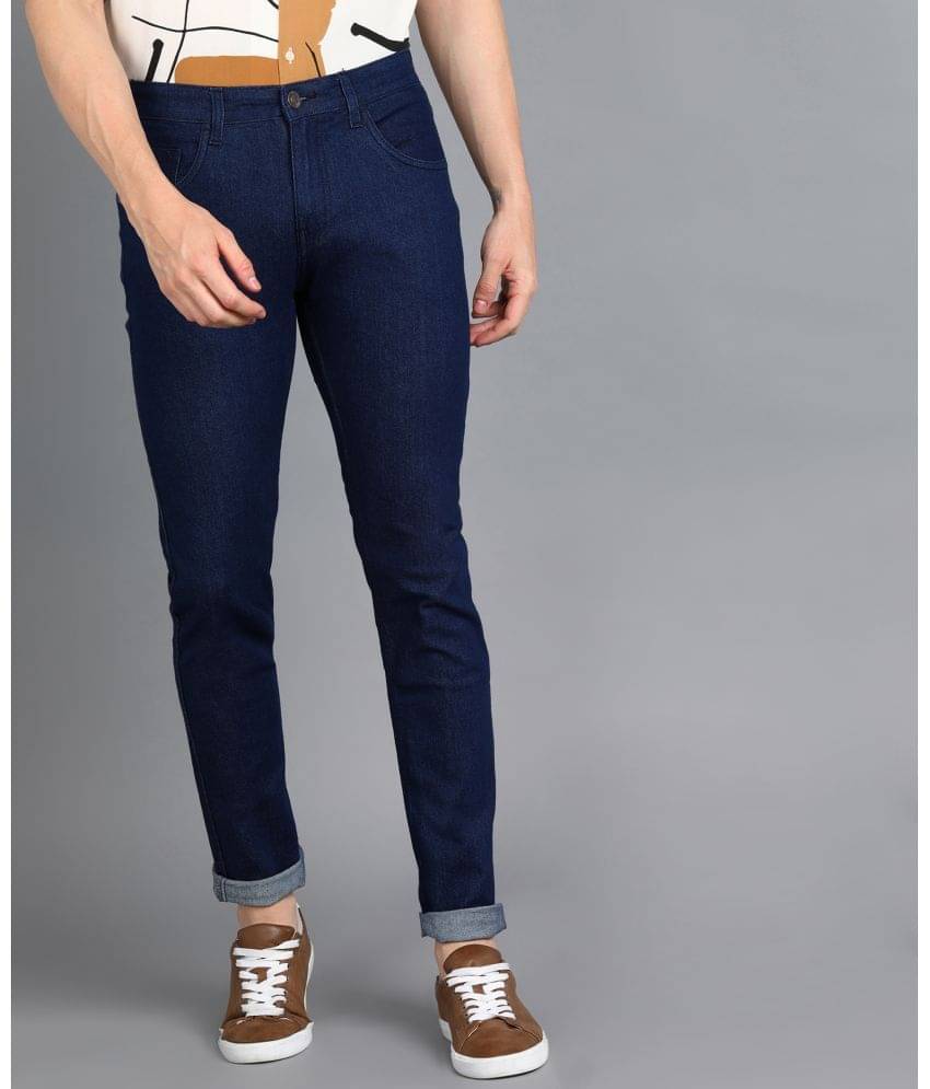     			Urbano Fashion Slim Fit Washed Men's Jeans - Navy Blue ( Pack of 1 )