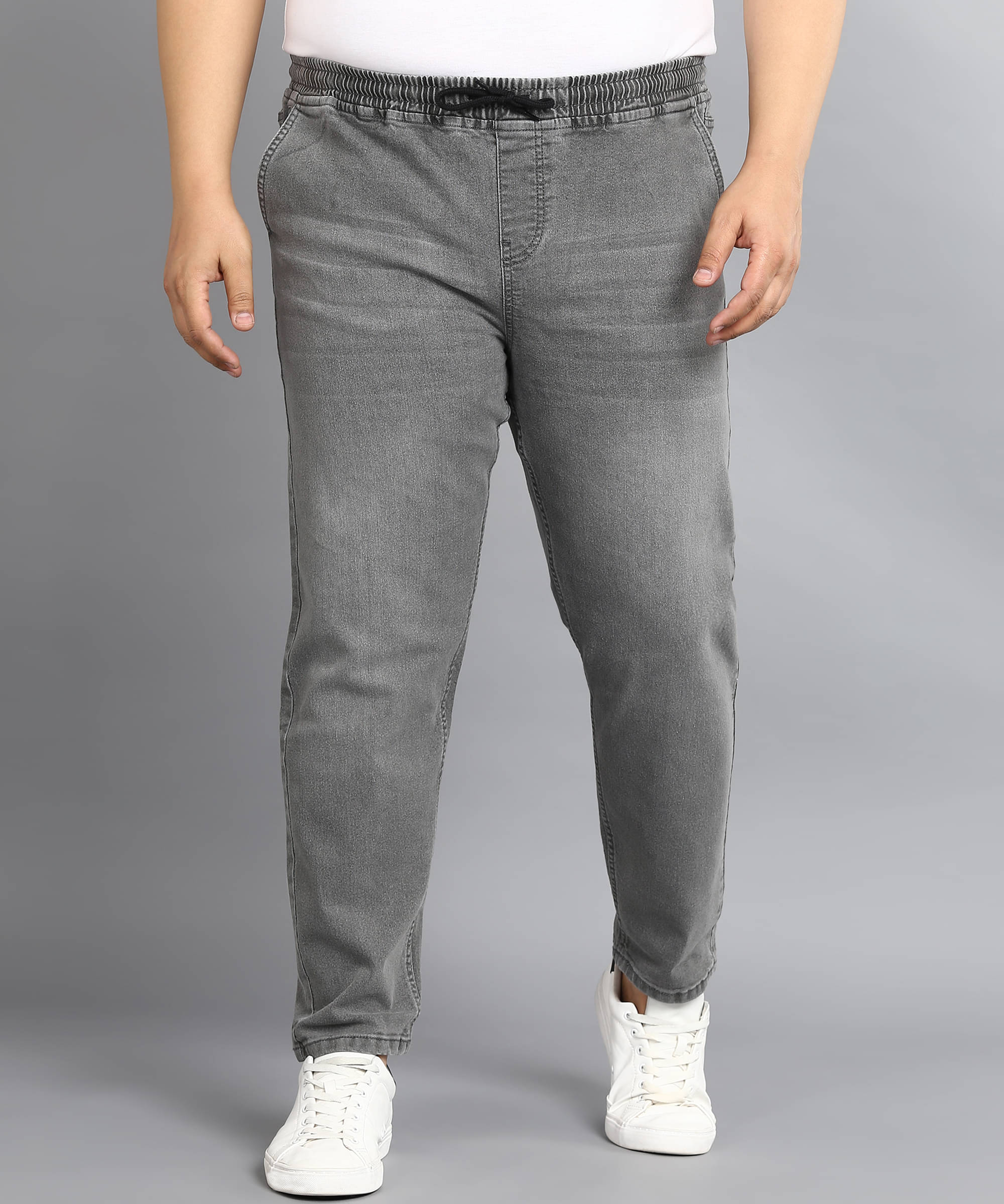 Urbano Plus Regular Fit Washed Men's Jeans - Light Grey ( Pack of 1 ) Urbano Plus Regular Fit Washed Men's Jeans - Light Grey ( Pack of 1 )
