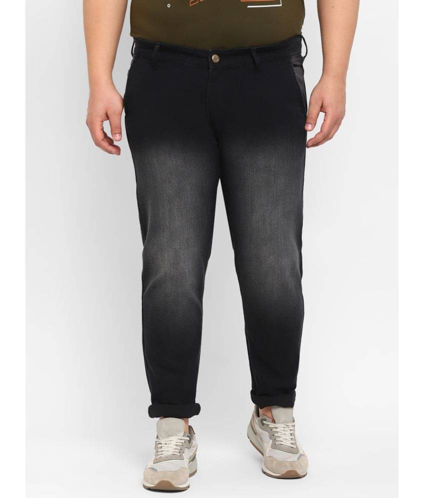 Urbano Plus Regular Fit Washed Men's Jeans - Black ( Pack of 1 ) Urbano Plus Regular Fit Washed Men's Jeans - Black ( Pack of 1 )