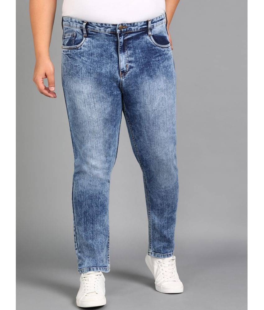 Urbano Plus Slim Fit Washed Men's Jeans - Blue ( Pack of 1 ) Urbano Plus Slim Fit Washed Men's Jeans - Blue ( Pack of 1 )