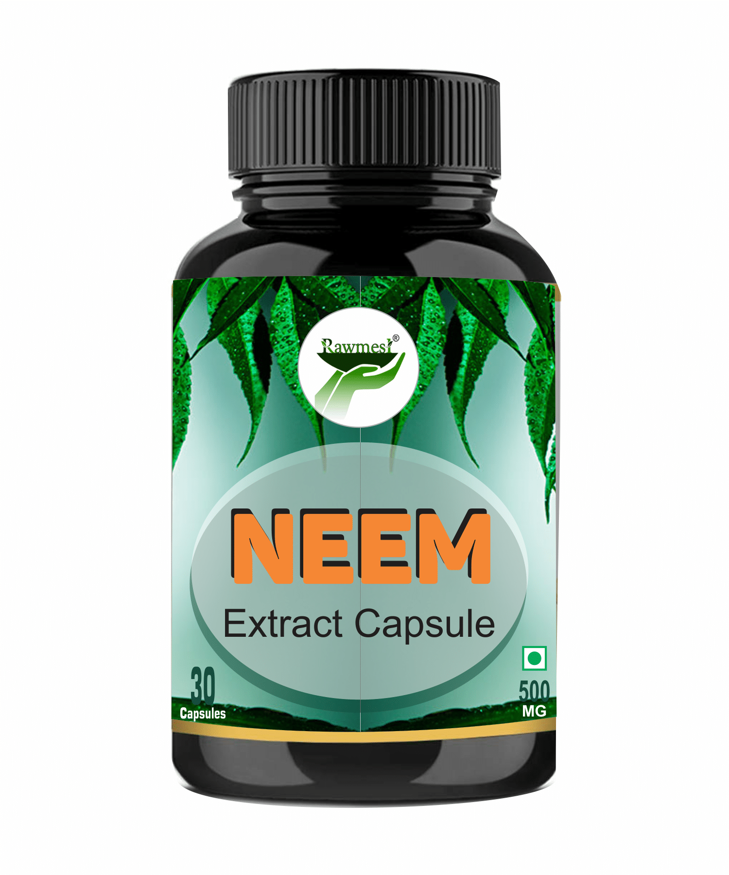     			Rawmest Neem Extract (Nimboli) Capsule 500 Mg Pack of 1