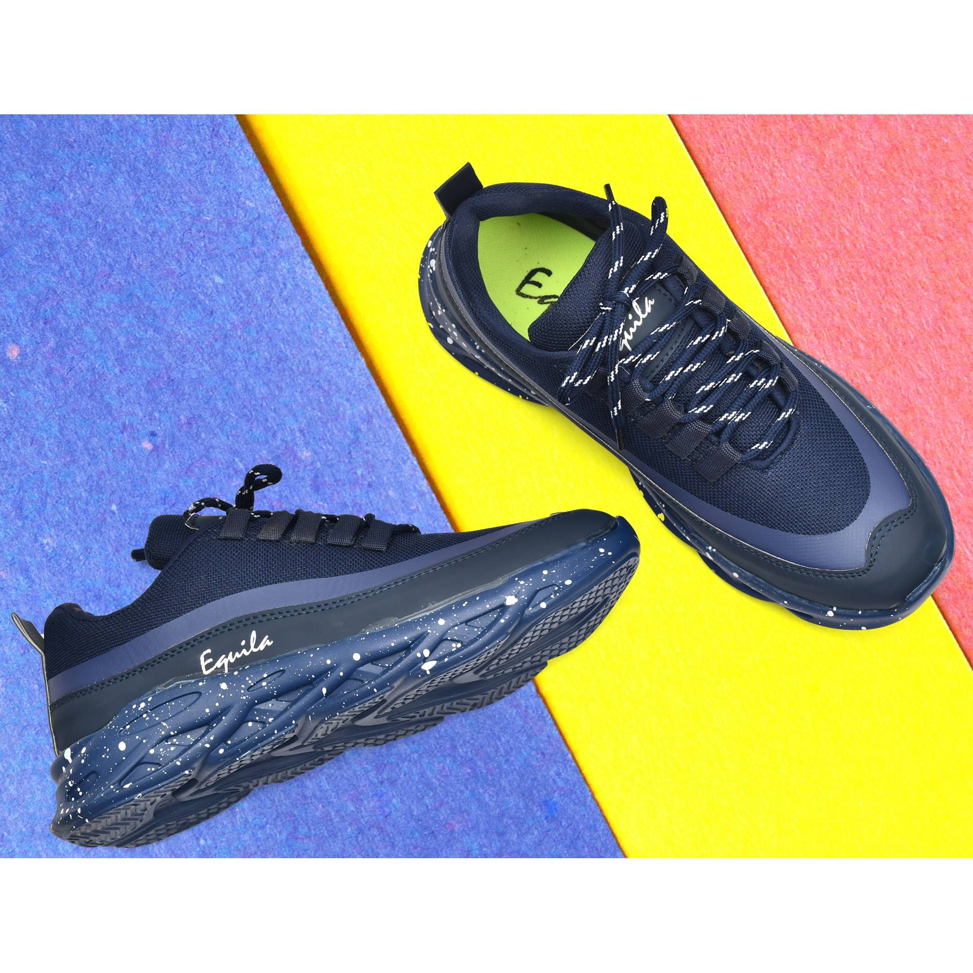     			Akiko RETRICA Navy Men's Lifestyle Shoes
