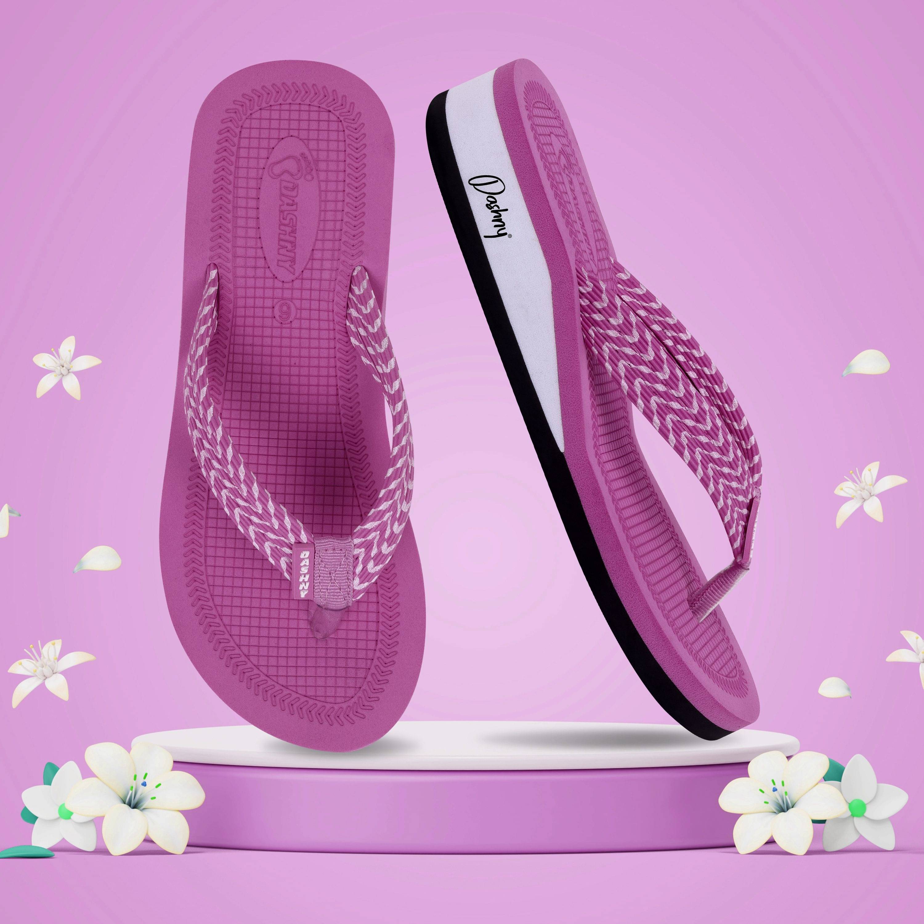     			Dashny Purple Women's Slipper