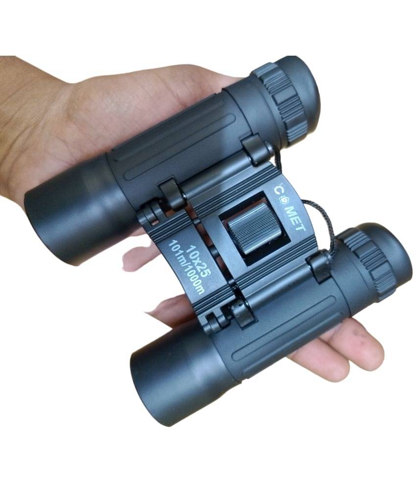JGG Comet 10 * 25 Binocular with Cover || Travel Stargazing Concerts Sports Optical LLL Vision Binocular Fixed Zoom (Pack of - 1) JGG Comet 10 * 25 Binocular with Cover || Travel Stargazing Concerts Sports Optical LLL Vision Binocular Fixed Zoom (Pack of - 1)