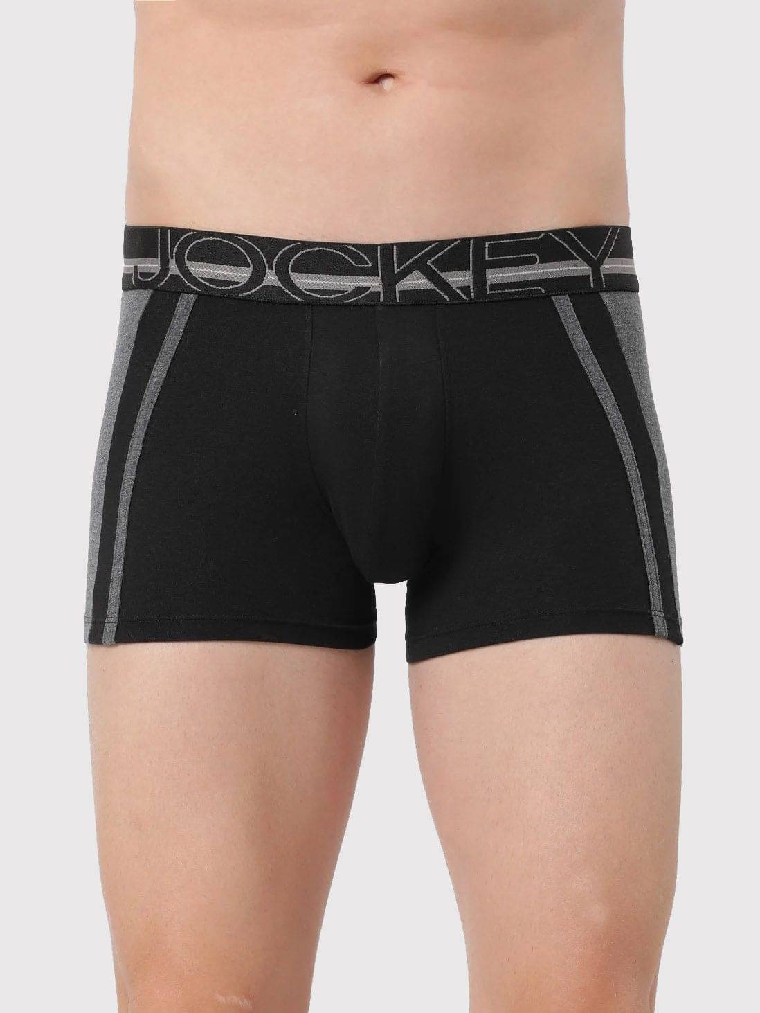     			Jockey Black Cotton Men's Trunks ( Pack of 1 )