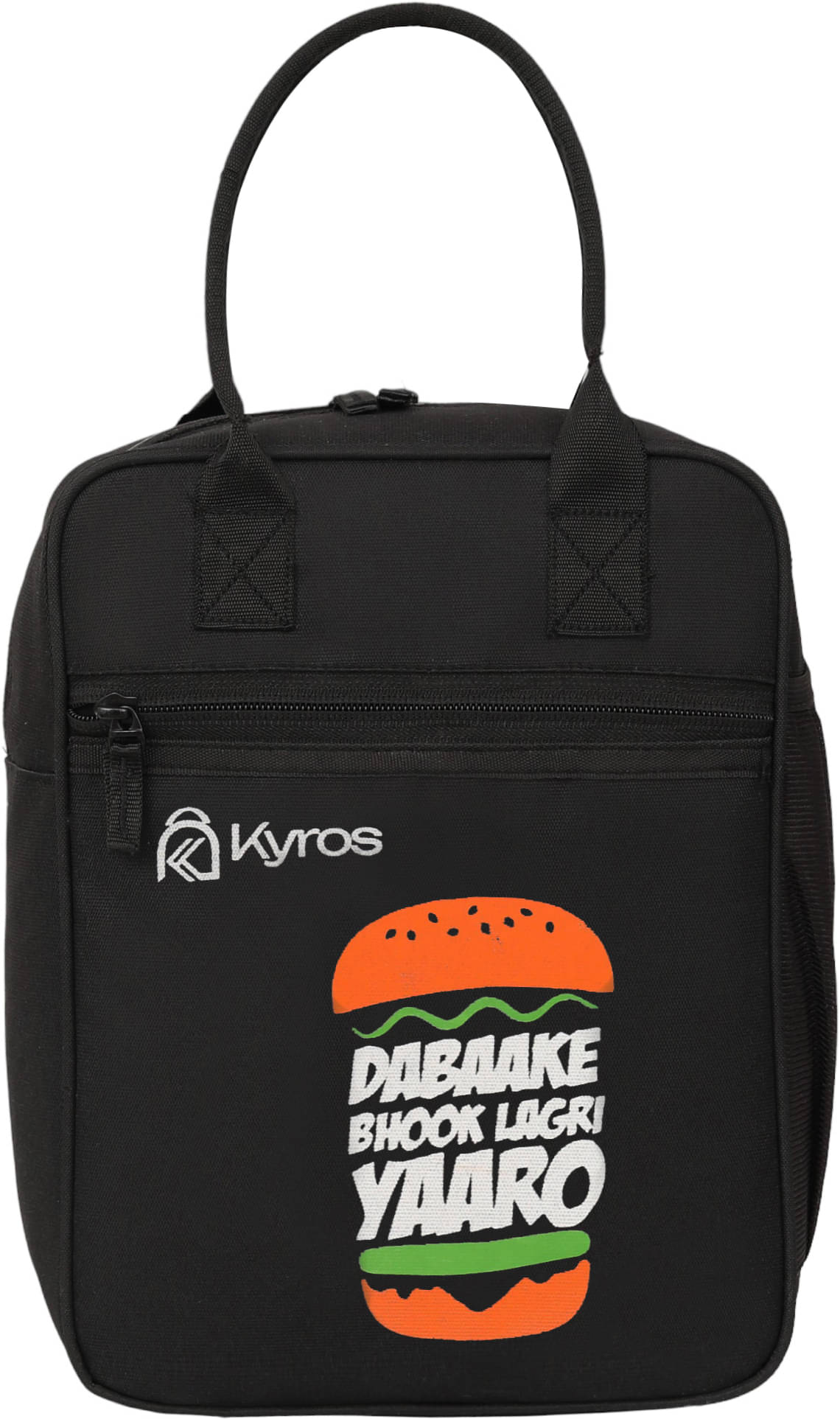     			Kyros Black Polyester Lunch Bag Pack of 1