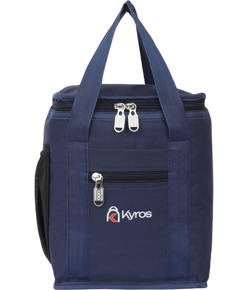 Kyros Blue Polyester Lunch Bag Pack of 1 - Handbags | Buy online on ZillyBuy