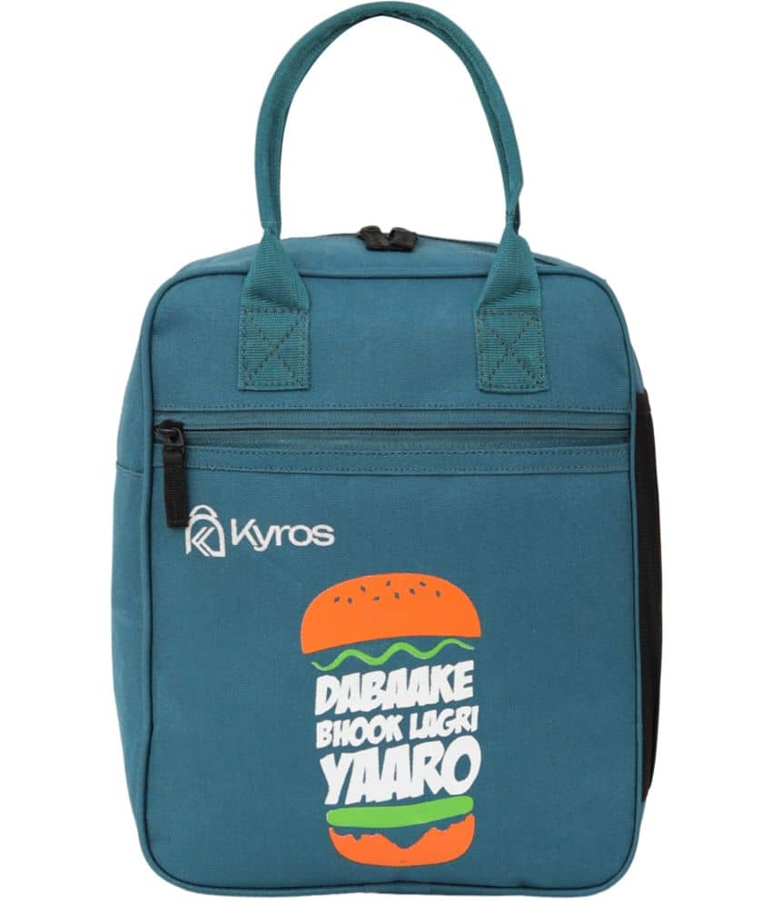 Kyros Green Polyester Lunch Bag Pack of 1 - Handbags | Buy online on ZillyBuy