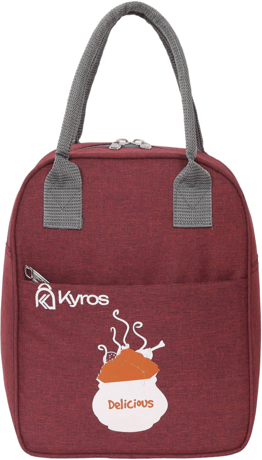     			Kyros Maroon Polyester Lunch Bag Pack of 1