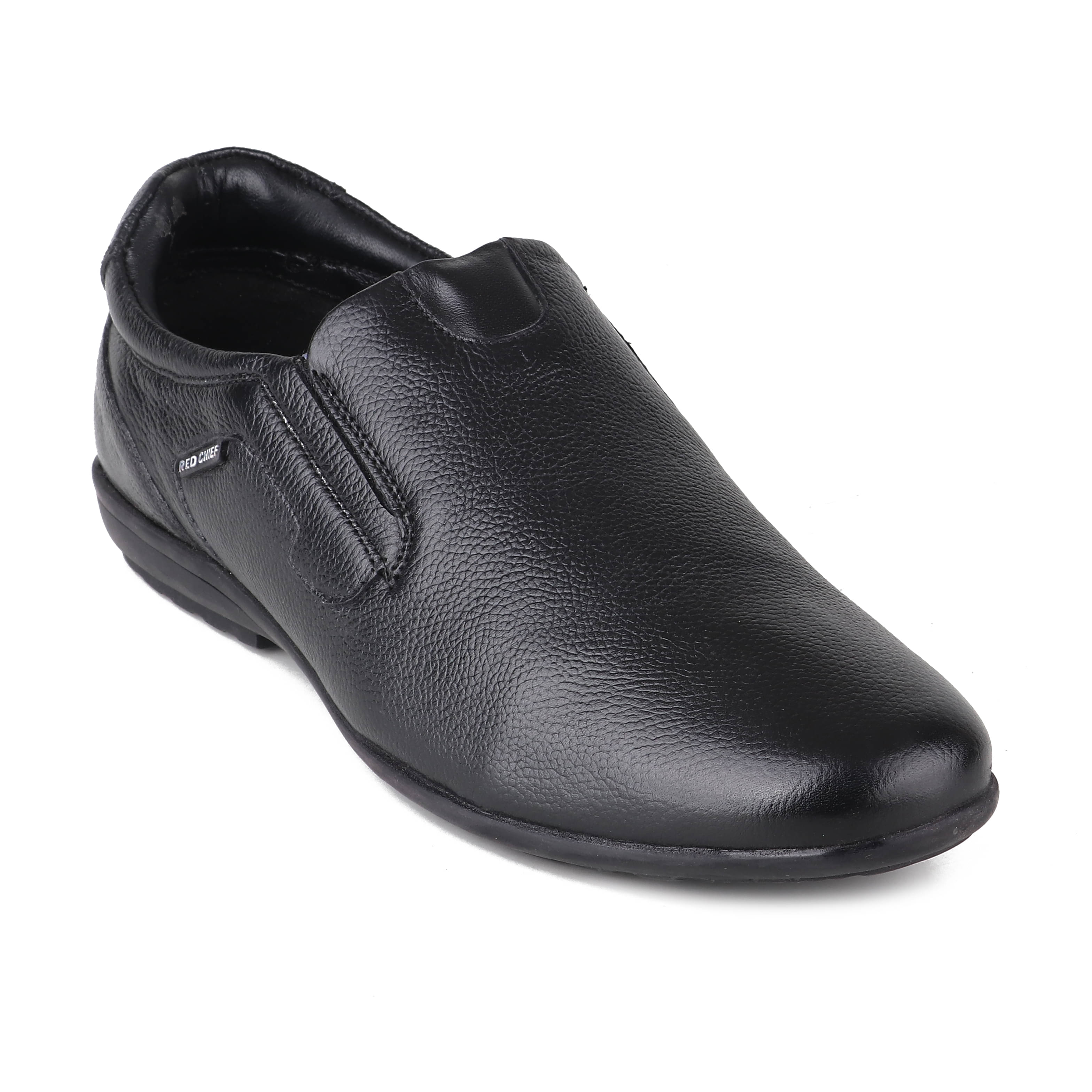     			Red Chief Black Men's Slip On Formal Shoes