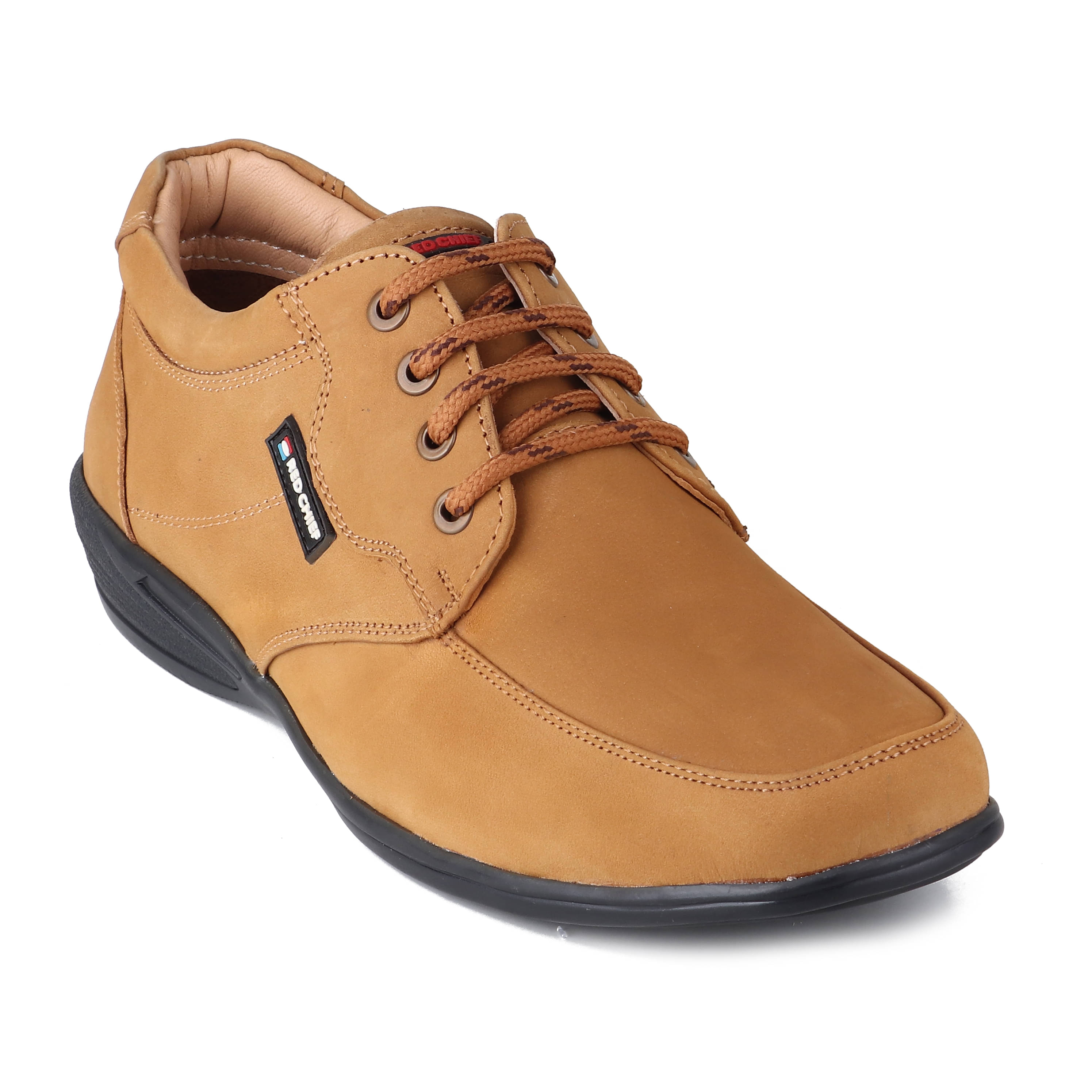     			Red Chief Rust Men's Derby Formal Shoes