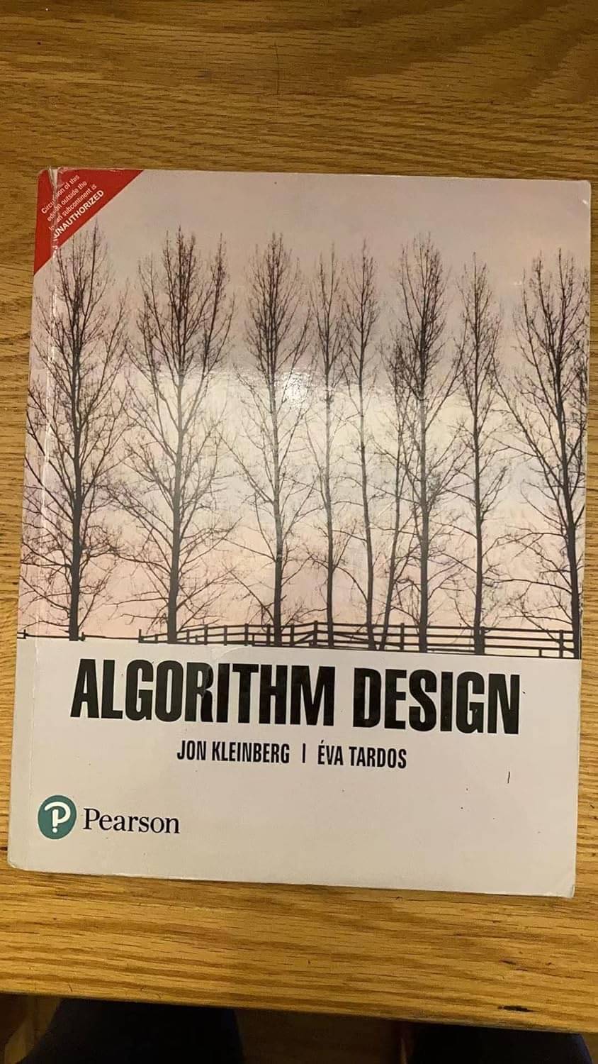 Algorithm Design, 1st Edition Algorithm Design, 1st Edition