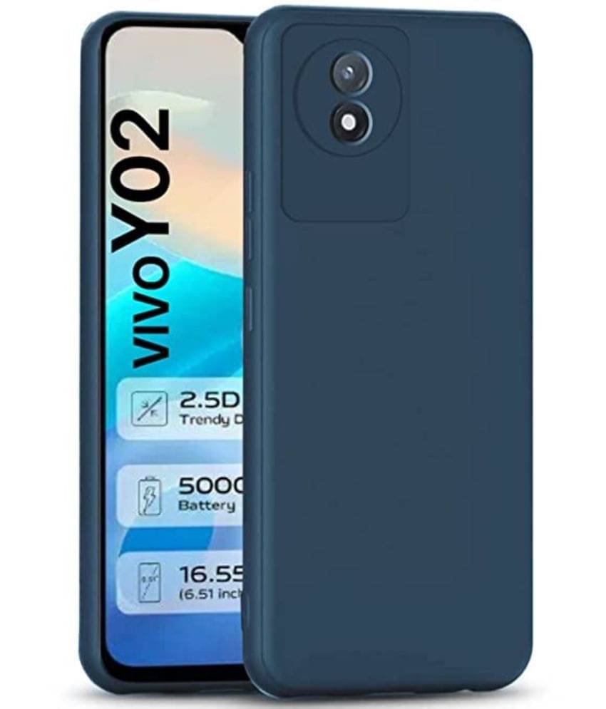Case Vault Covers Silicon Soft cases Compatible For Silicon Vivo Y02 ( Pack of 1 ) Case Vault Covers Silicon Soft cases Compatible For Silicon Vivo Y02 ( Pack of 1 )