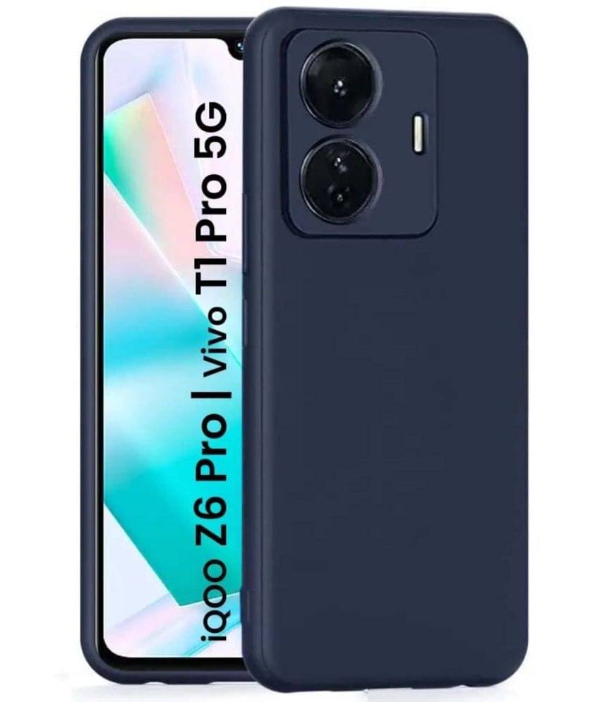 Case Vault Covers Silicon Soft cases Compatible For Silicon IQOO Z6 Pro ( Pack of 1 ) Case Vault Covers Silicon Soft cases Compatible For Silicon IQOO Z6 Pro ( Pack of 1 )
