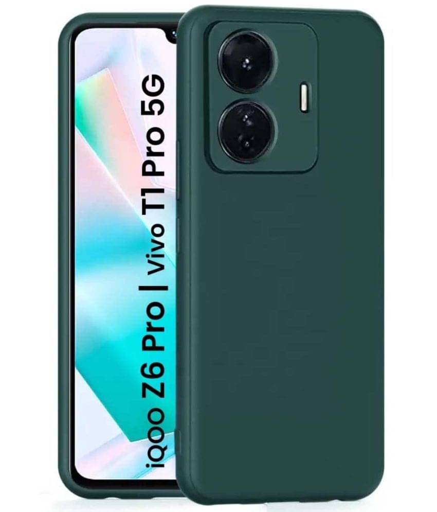 Case Vault Covers Silicon Soft cases Compatible For Silicon IQOO Z6 Pro ( Pack of 1 ) Case Vault Covers Silicon Soft cases Compatible For Silicon IQOO Z6 Pro ( Pack of 1 )