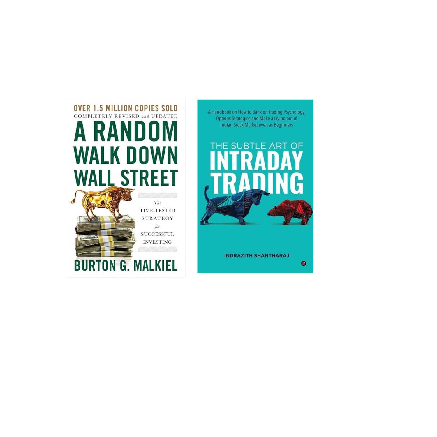 ( Combo Of 2 Pack ) A Random Walk Down Wall Street & The Subtle Art of Intraday Trading , English , Paperback ( Combo Of 2 Pack ) A Random Walk Down Wall Street & The Subtle Art of Intraday Trading , English , Paperback