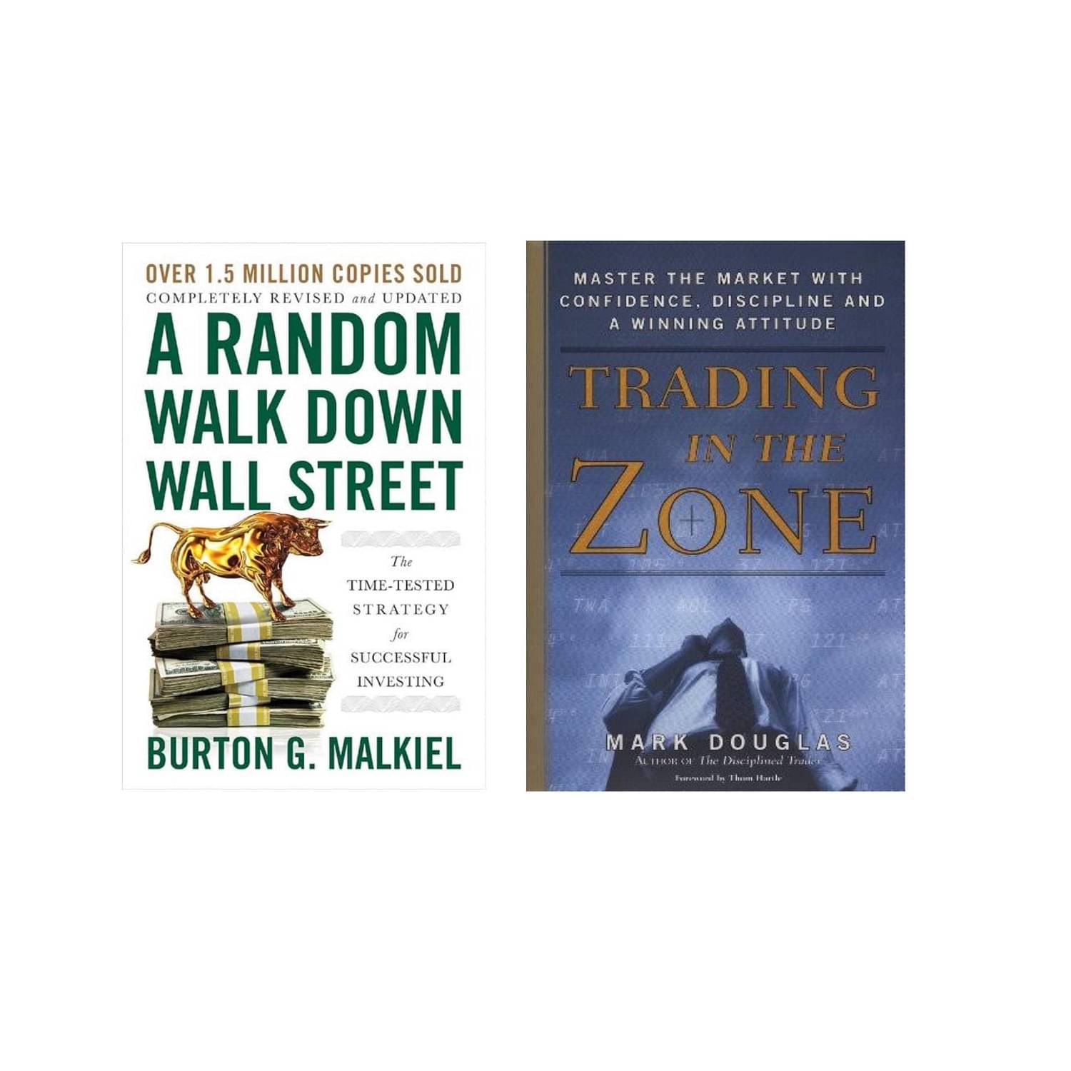 ( Combo Of 2 Pack ) A Random Walk Down Wall Street & Trading In The Zone , English Paperbck ( Combo Of 2 Pack ) A Random Walk Down Wall Street & Trading In The Zone , English Paperbck