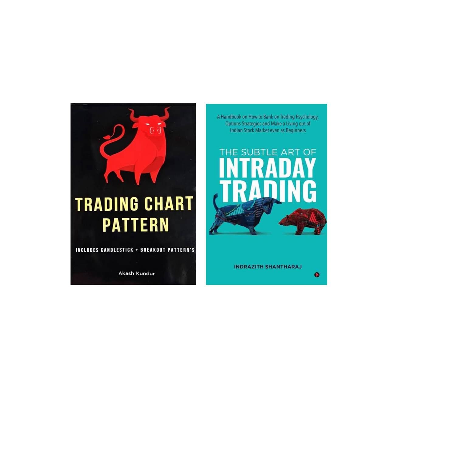     			( Combo Of 2 Pack ) Trading Chart Breakout Pattern & Candlestick Pattern & The Subtle Art of Intraday Trading , Paperback , English