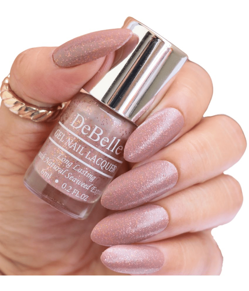DeBelle Angelic Saira Glitter Nail Polish 6 ( Pack of 1 )