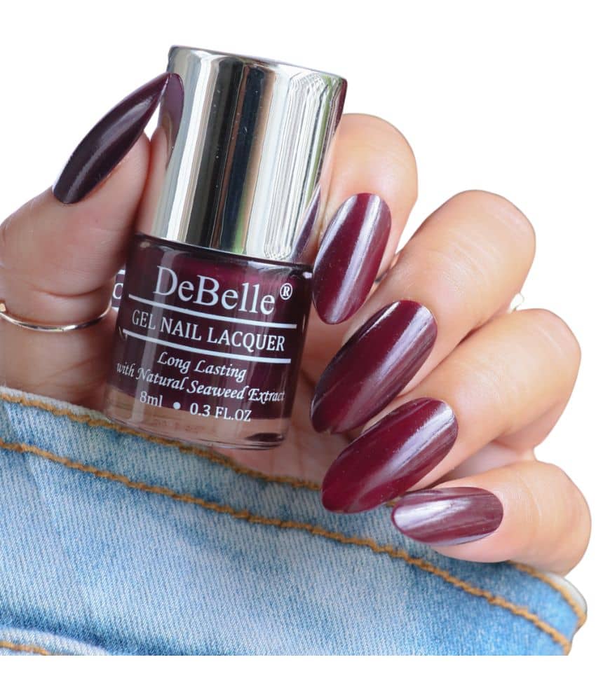 DeBelle Glamorous Garnet Glossy Nail Polish 8 ( Pack of 1 )