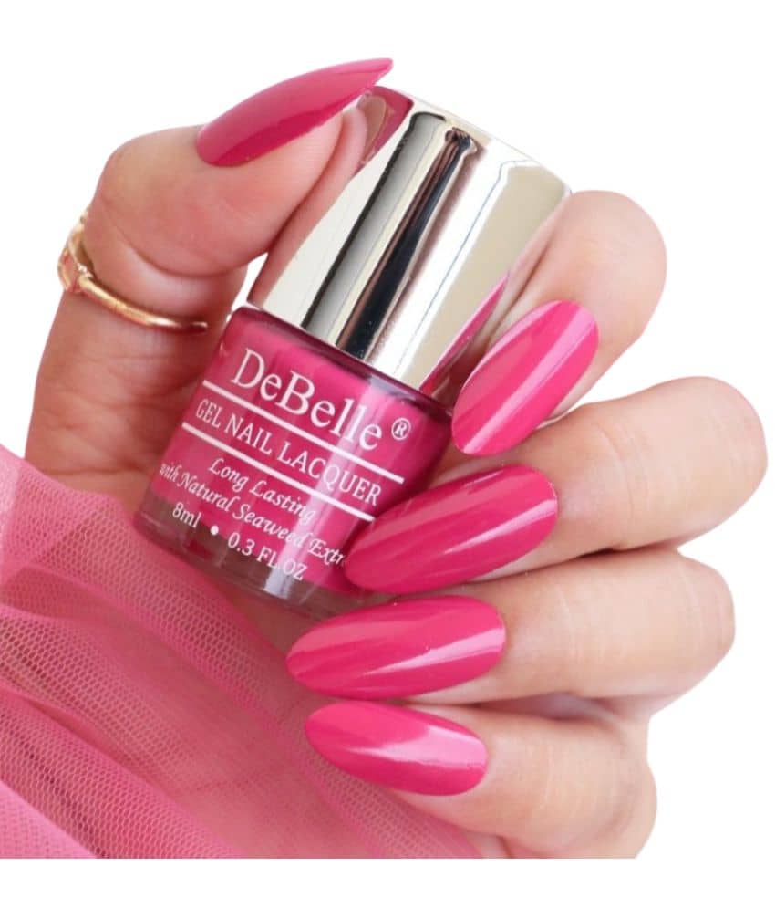 DeBelle Tulip Sheen Glossy Nail Polish 8 ( Pack of 1 )