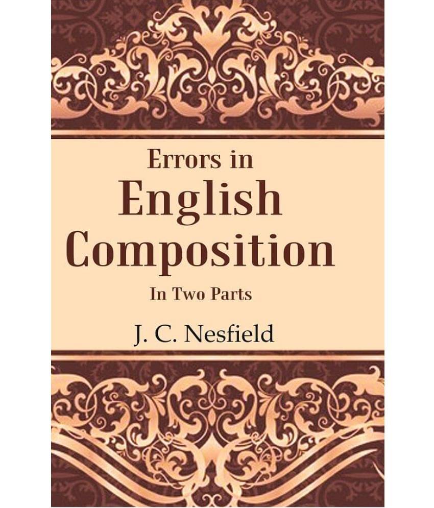     			Errors in English Composition: In two Parts [Hardcover]